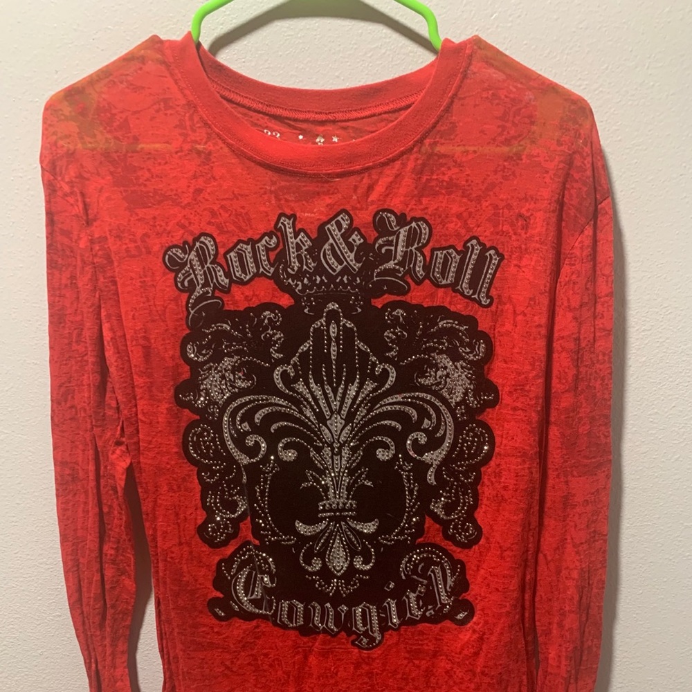 Gorgeous Rock & Roll Cowgirl tee